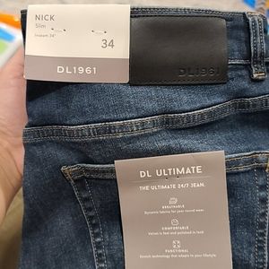 DL1961 Mens Jean Nick Slim 34x34
